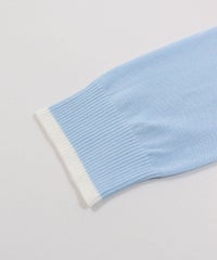 袖口部分（ライトブルー）