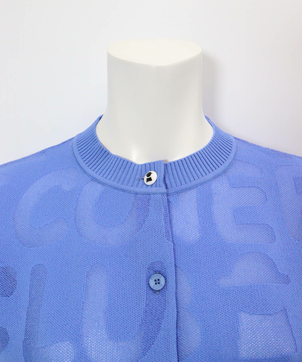 首元部分（ブルー）