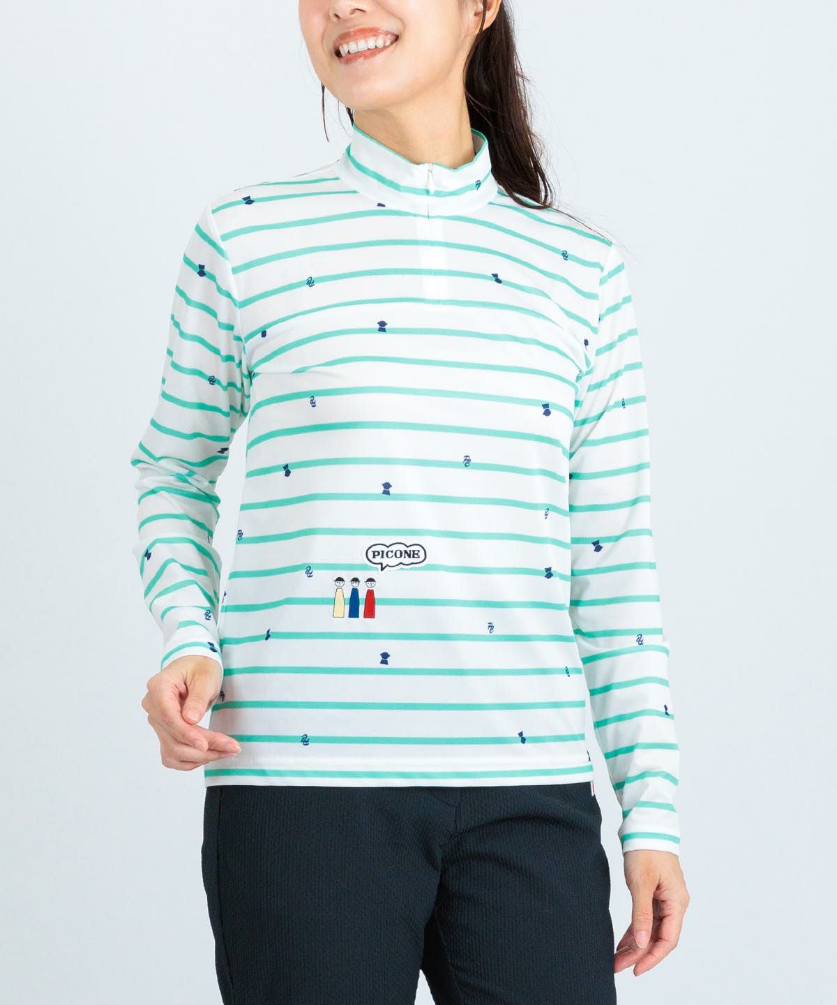 モデル着用画像（グリーン）