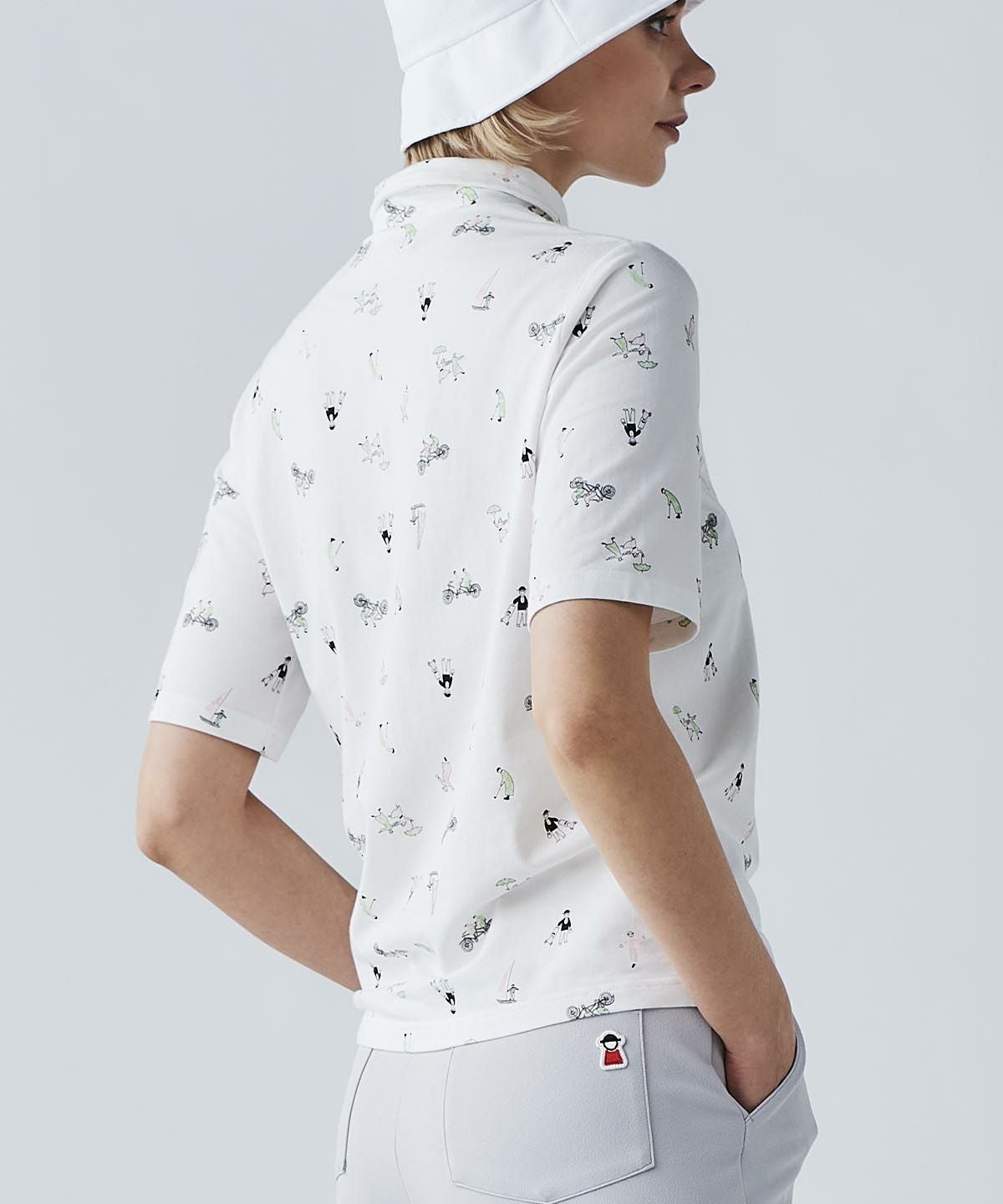 モデル着用画像（ホワイト）