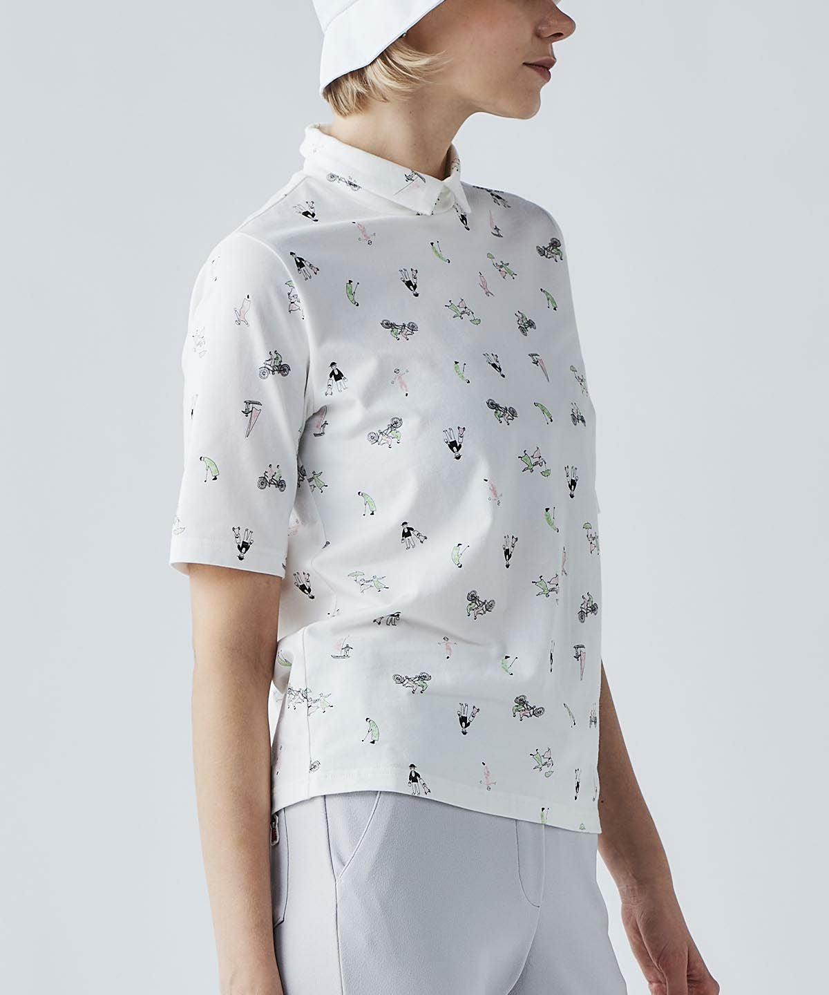 モデル着用画像（ホワイト）