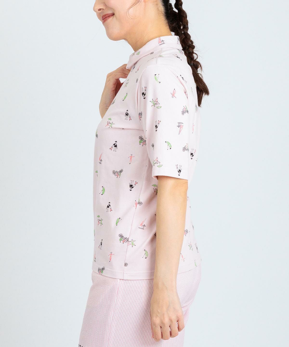 モデル着用画像（ピンク）