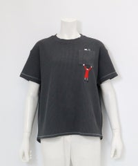 ワッフル地UVプルオーバー（グレー）