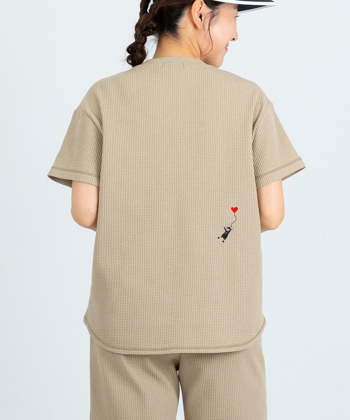 ワッフル地UVプルオーバー|ピッコーネクラブ - ゴルフウェアや婦人服通販