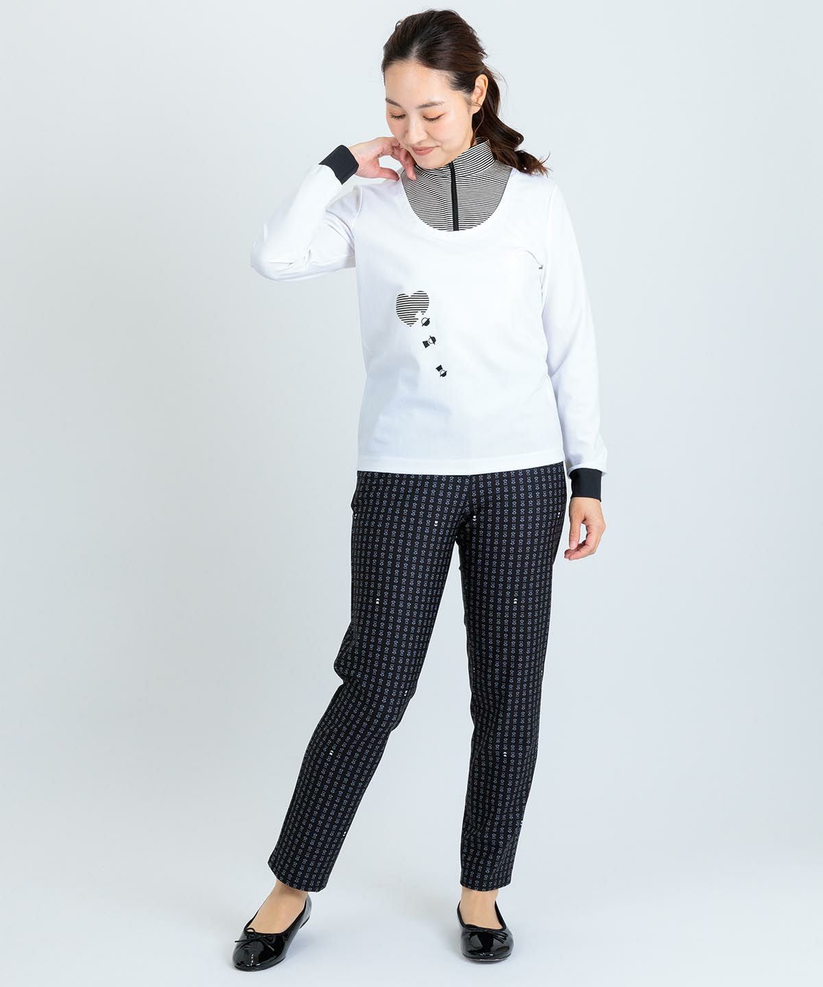 モデル着用画像(ホワイト)