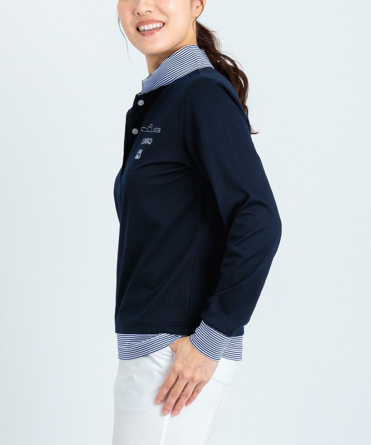 モデル着用画像(ネイビー)