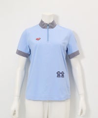 UV速乾ハーフジッププルオーバー（ライトブルー）