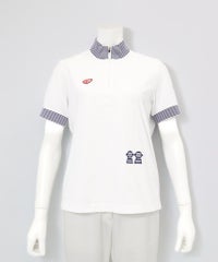 UV速乾ハーフジッププルオーバー（ホワイト）