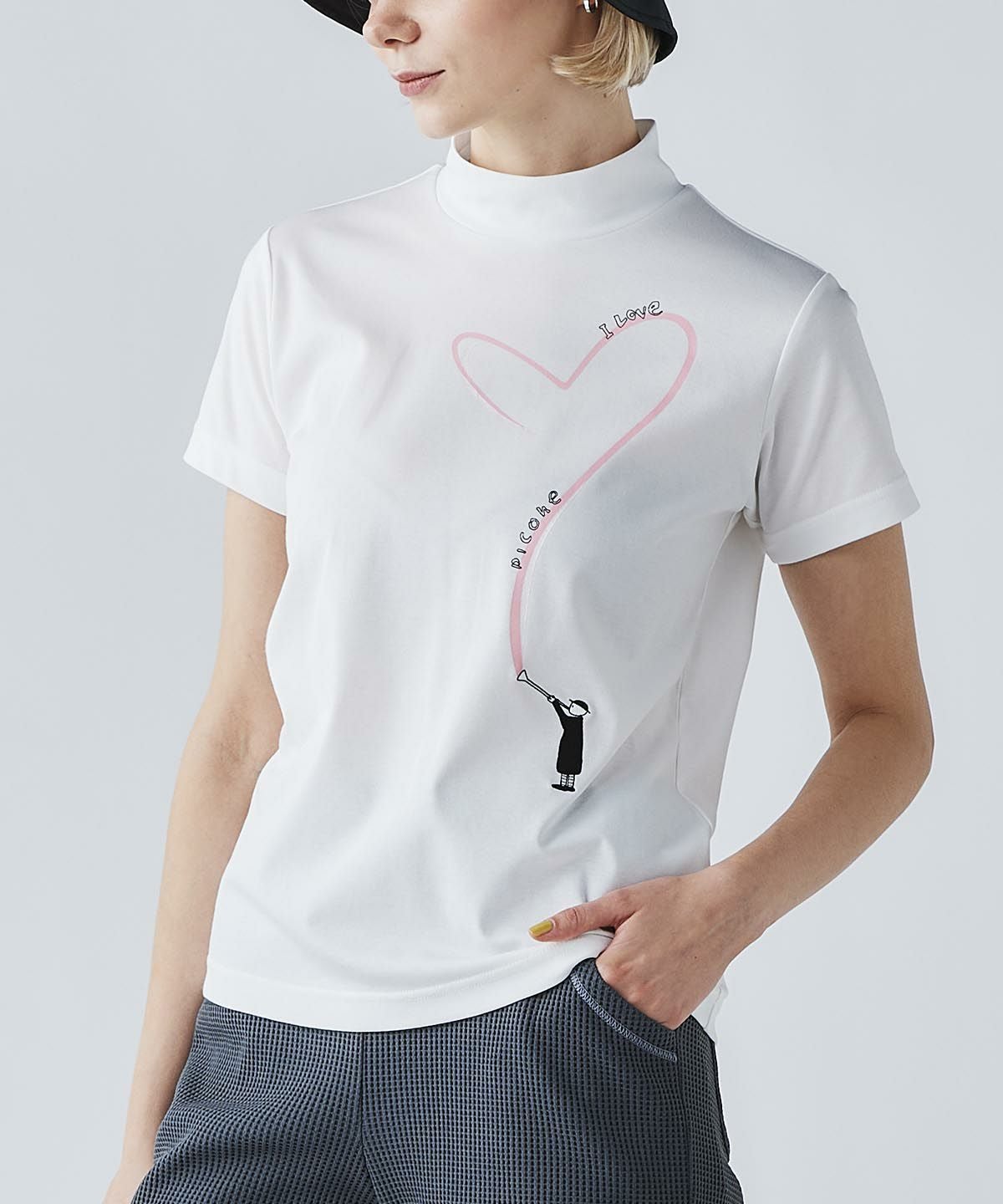 モデル着用画像（ホワイト）