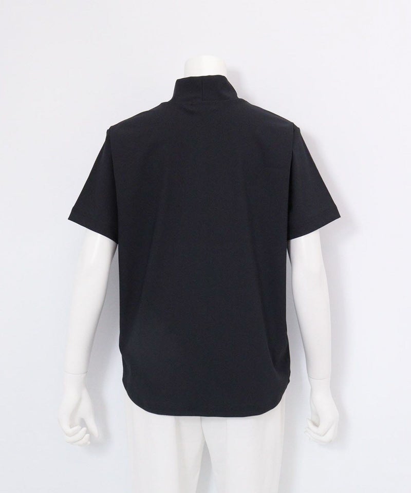 ミュージアム柄UV冷感プルオーバー後(ブラック）