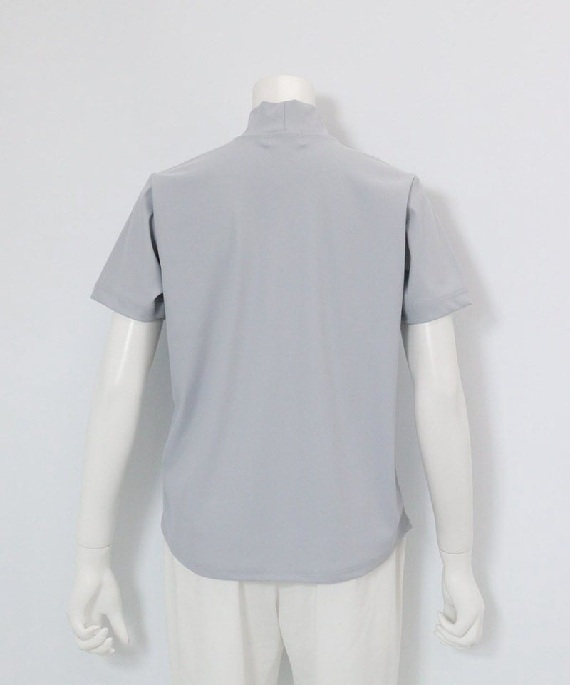 ミュージアム柄UV冷感プルオーバー後(ライトグレー)