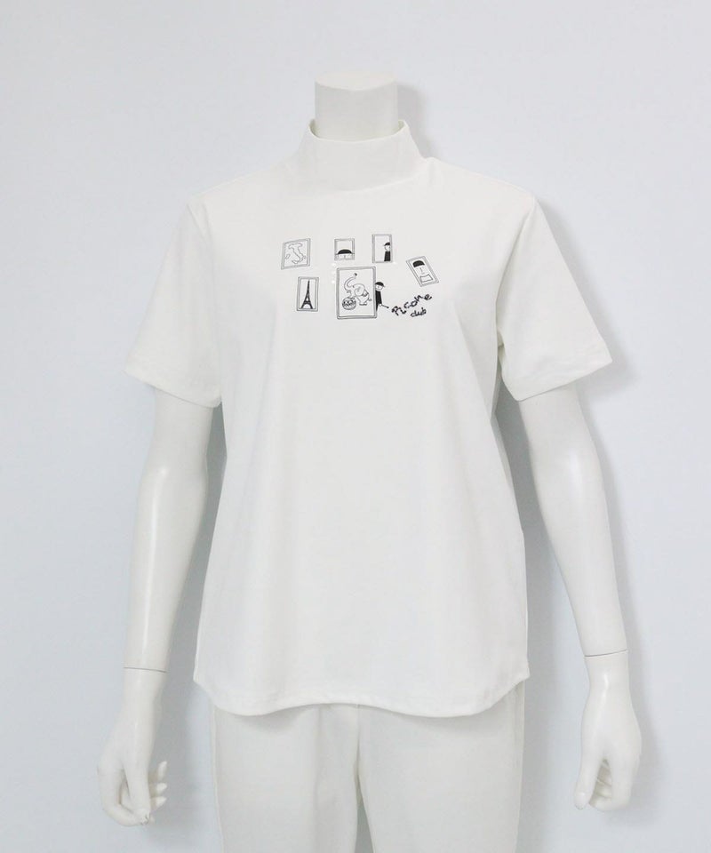 ミュージアム柄UV冷感プルオーバー(ホワイト)