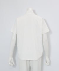 ミュージアム柄UV冷感プルオーバー後(ホワイト)