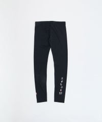 ピコ柄UV冷感レギンス後（ブラック）