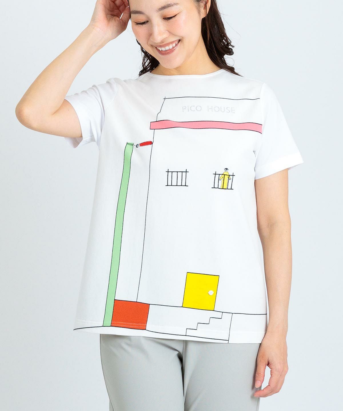 モデル着用画像（ホワイト）