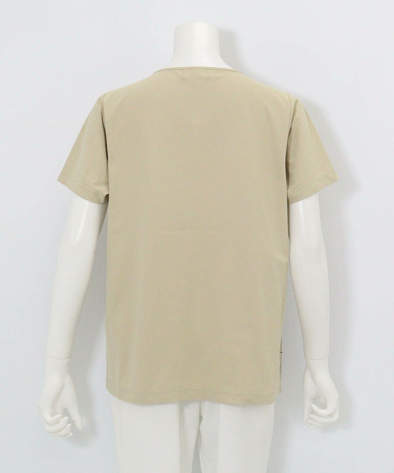 前後異素材アートプルオーバー後（ベージュ）