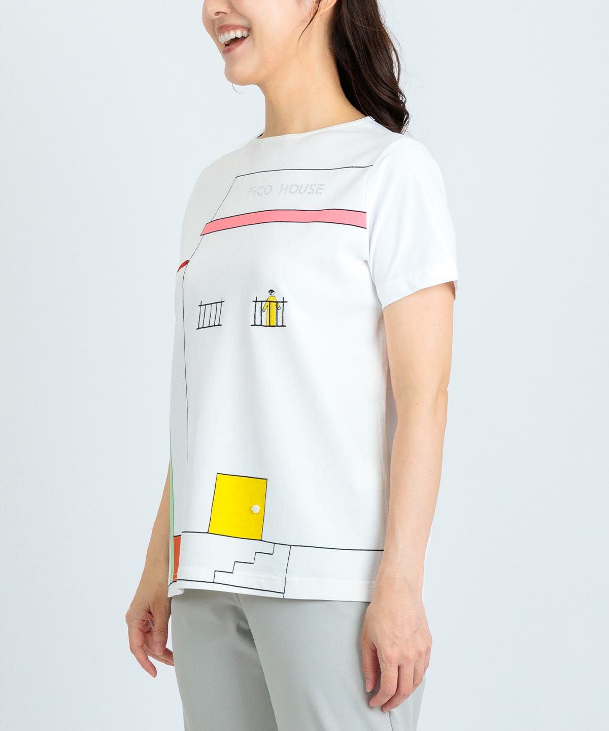 モデル着用画像（ホワイト）