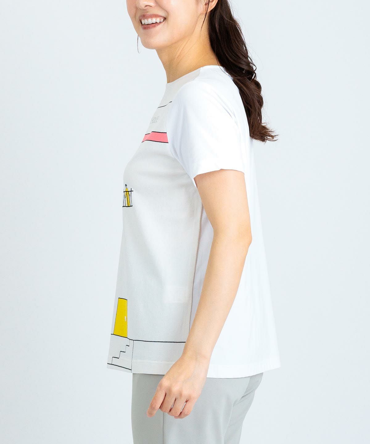 モデル着用画像（ホワイト）