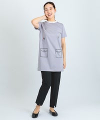 モデル着用画像（ライトグレー）