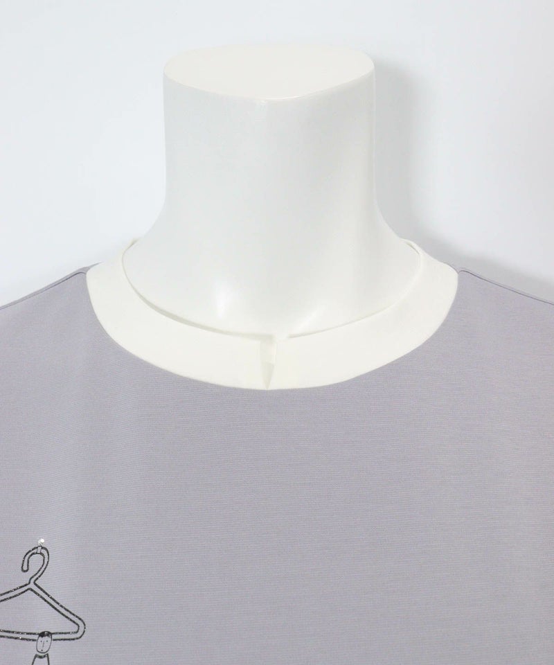 首元部分（ライトグレー）