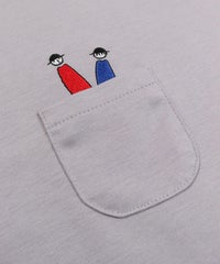 ポケット部分（ライトグレー）