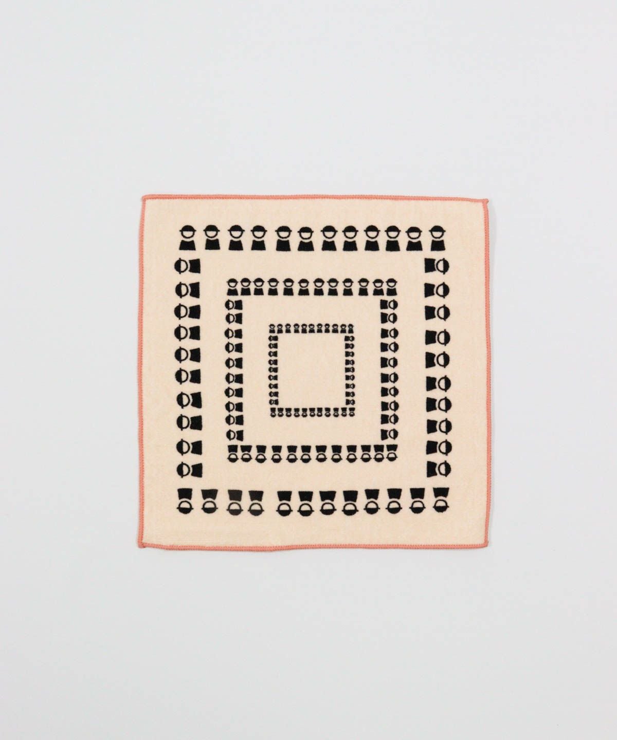 ハンドタオル-square-（ライトオレンジ）