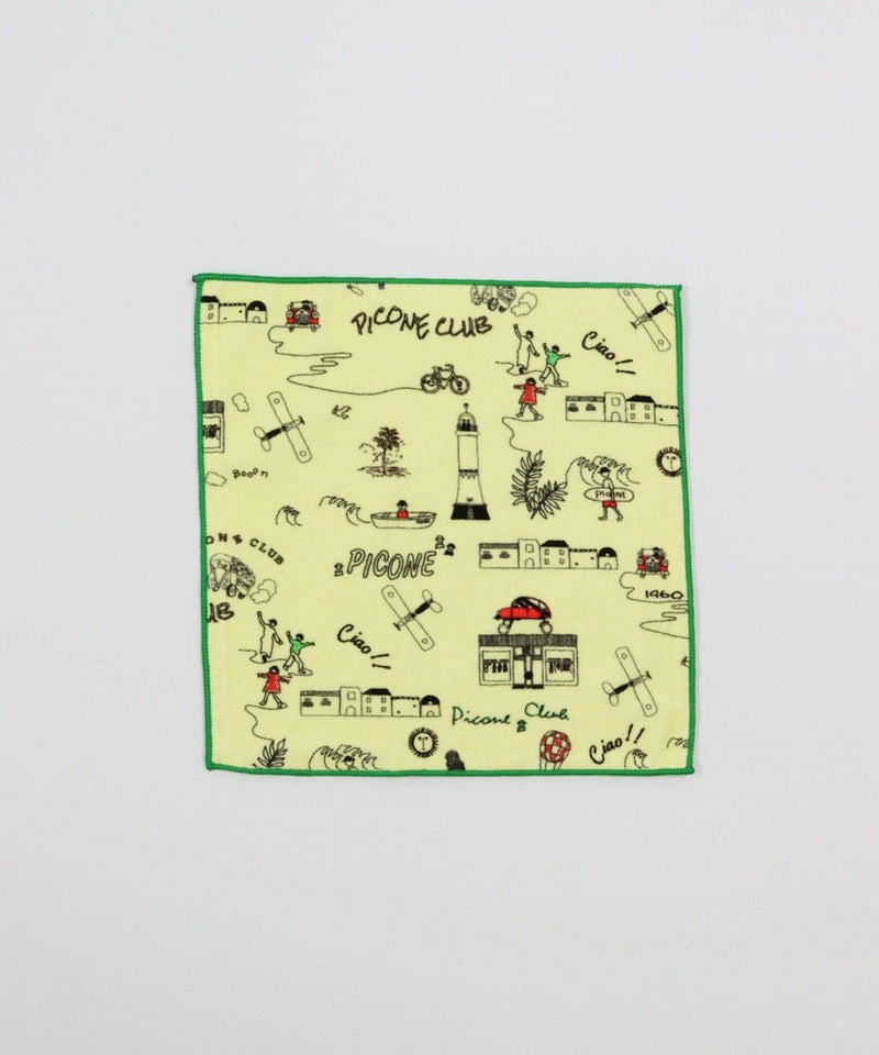 ハンドタオル-art-（イエロー）