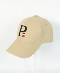 Pロゴ撥水キャップ（ベージュ）
