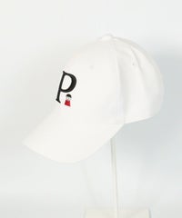 Pロゴ撥水キャップ（ホワイト）