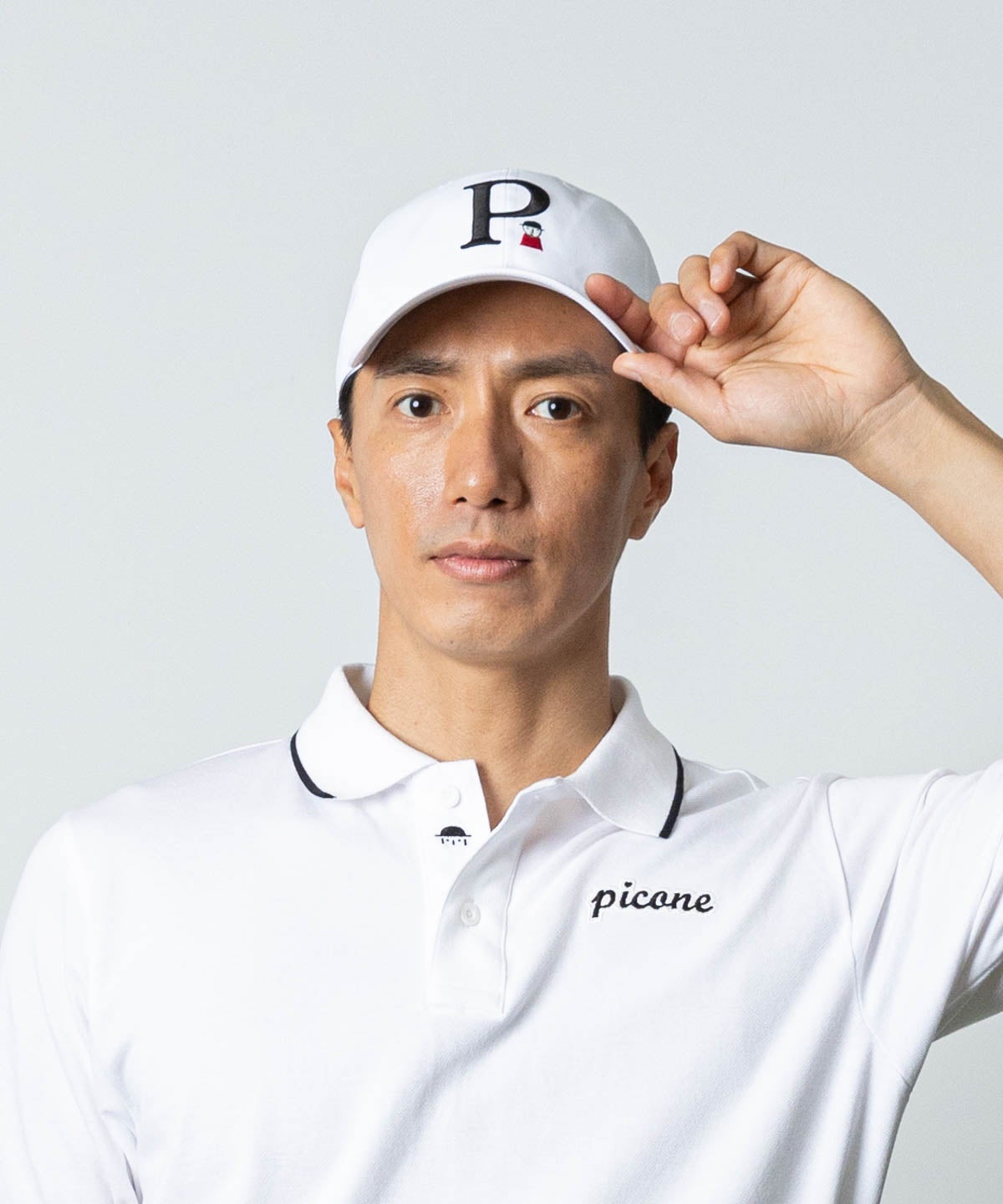 Pロゴ撥水キャップ|ピッコーネクラブ - ゴルフウェアや婦人服通販