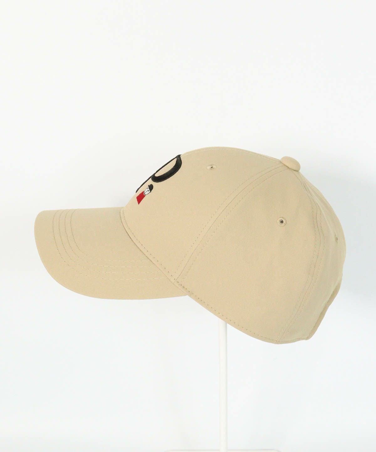 Pロゴ撥水キャップ横（ベージュ）
