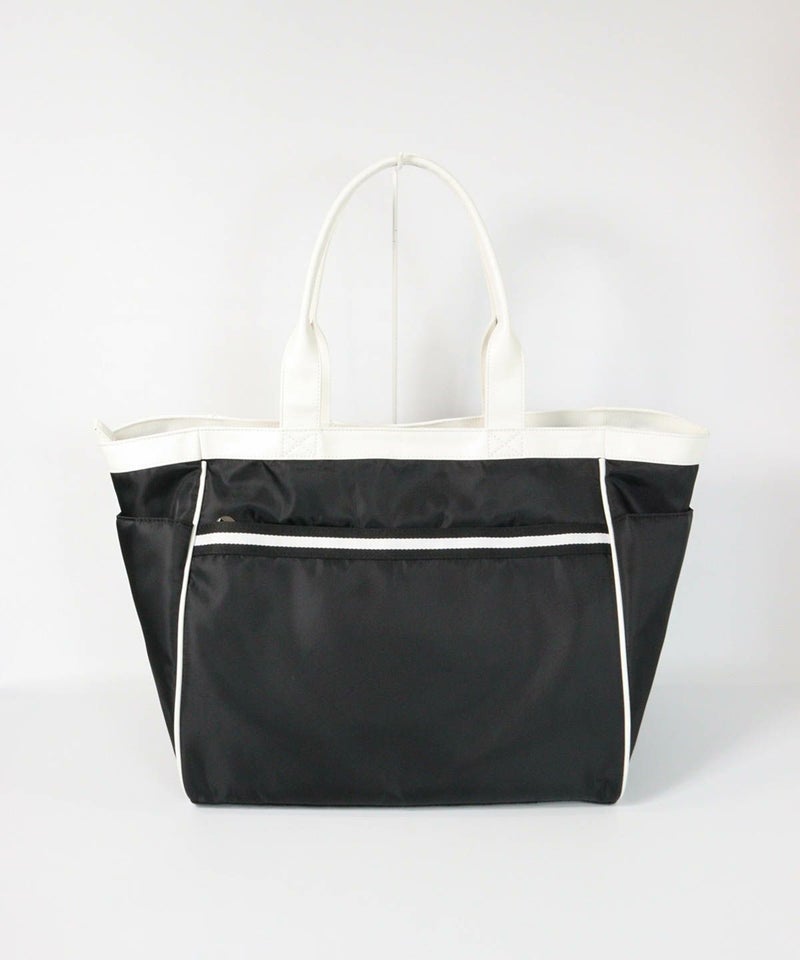 モノトーンボストンバッグ後（ブラック）