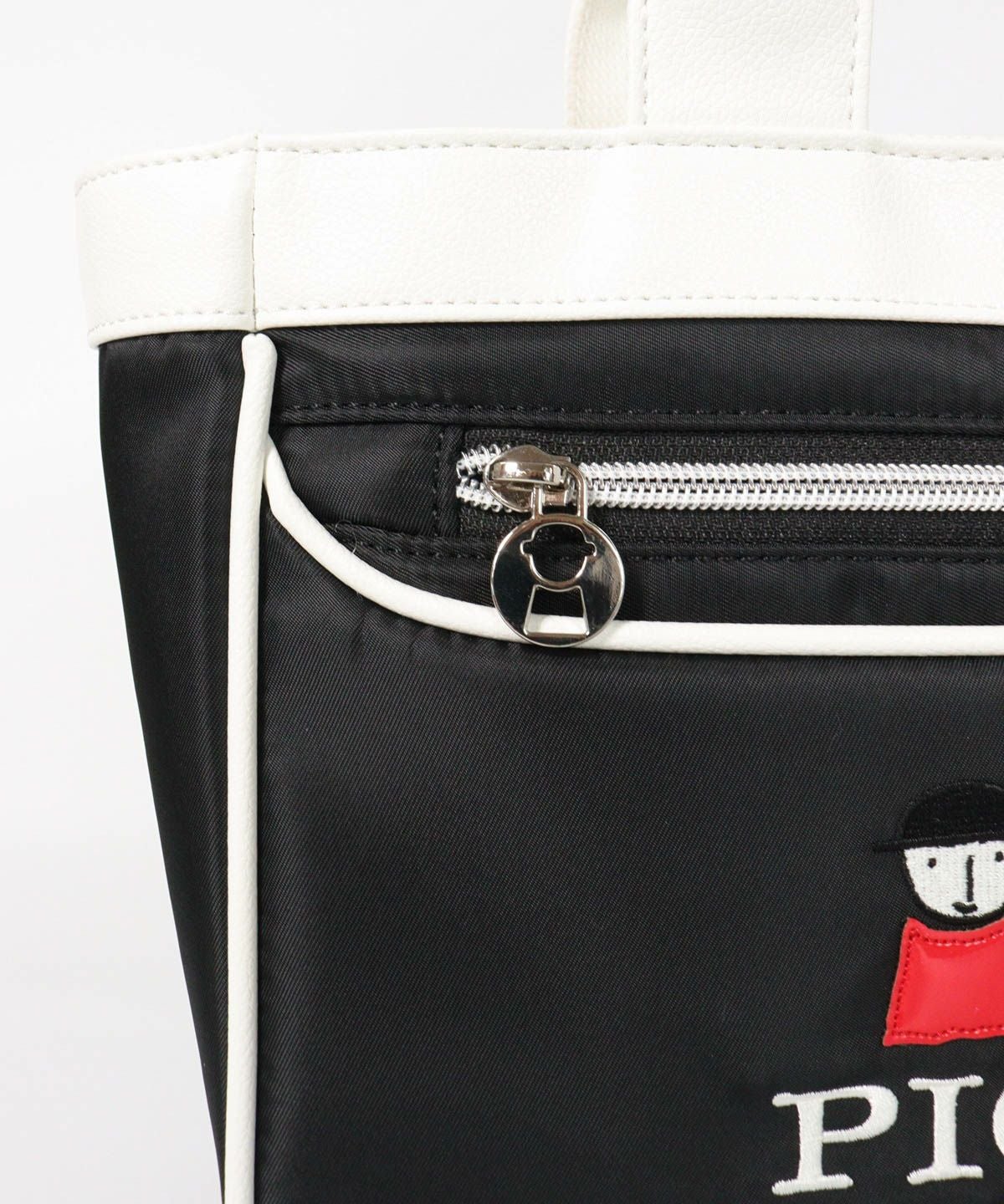 外側ファスナー（ブラック）