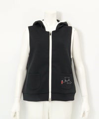 フード付UVダンボールベスト（ブラック）