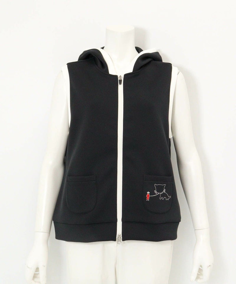 フード付UVダンボールベスト（ブラック）
