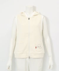 フード付UVダンボールベスト（ベージュ）