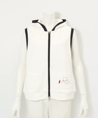 フード付UVダンボールベスト（ホワイト）