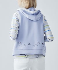 モデル着用画像（ブルー）