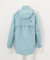 UV撥水フード付ジップブルゾン後（ライトブルー）