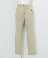 UV冷感スパンライクチノパンツ（ベージュ）