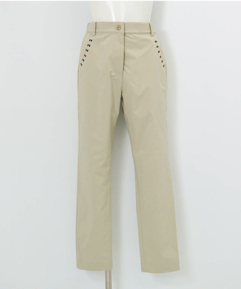 UV冷感スパンライクチノパンツ（ベージュ）