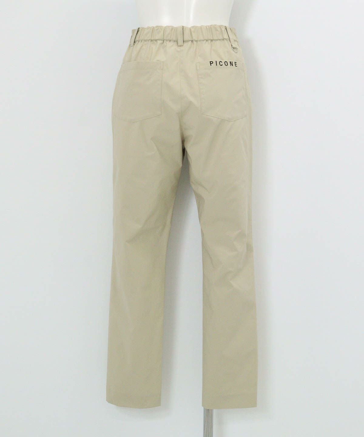 UV冷感スパンライクチノパンツ後（ベージュ）