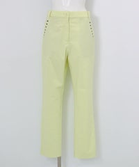 UV冷感スパンライクチノパンツ（イエロー）