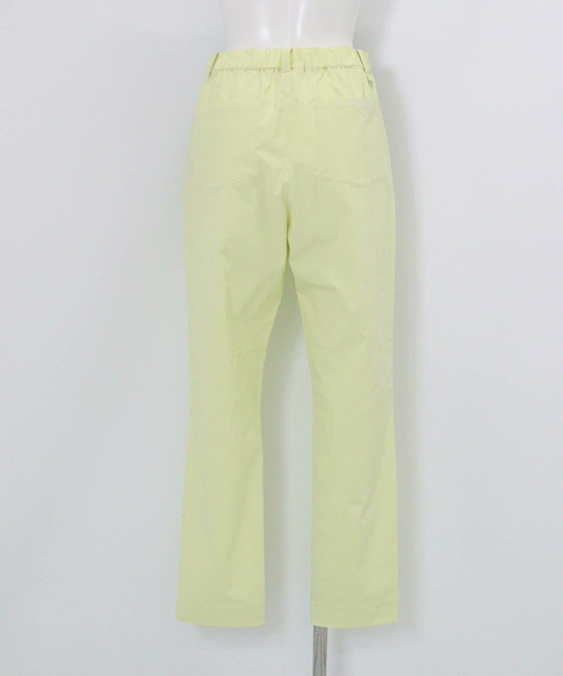 UV冷感スパンライクチノパンツ後（イエロー）