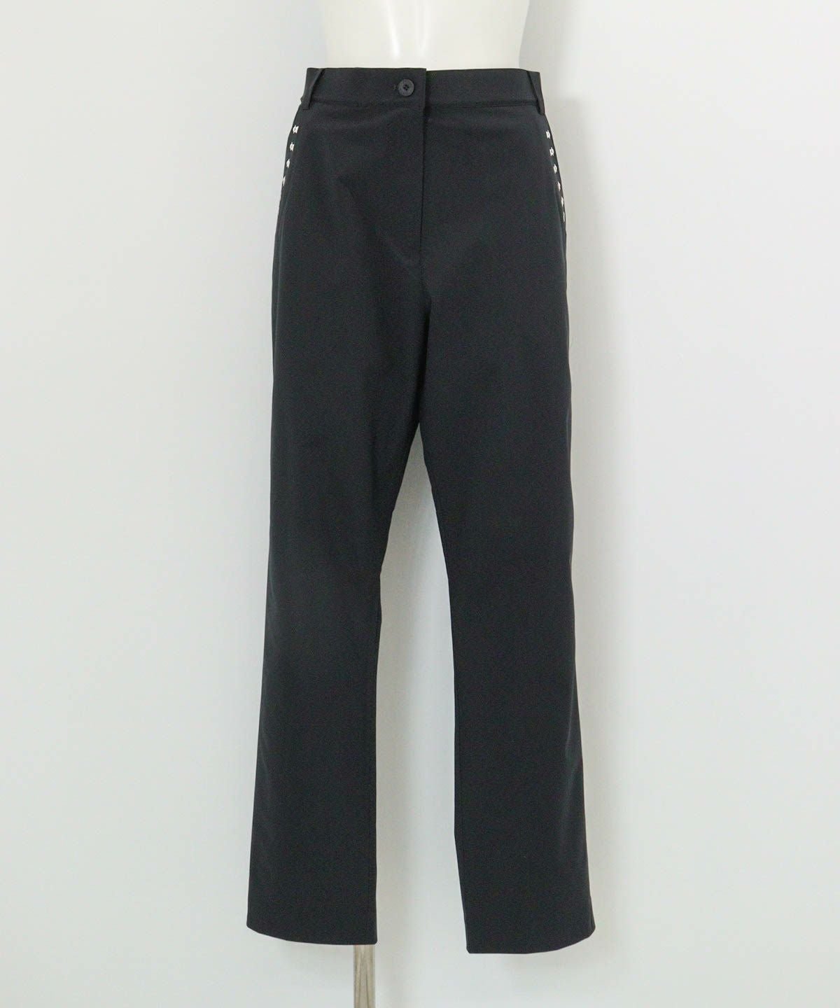 UV冷感スパンライクチノパンツ（ネイビー）