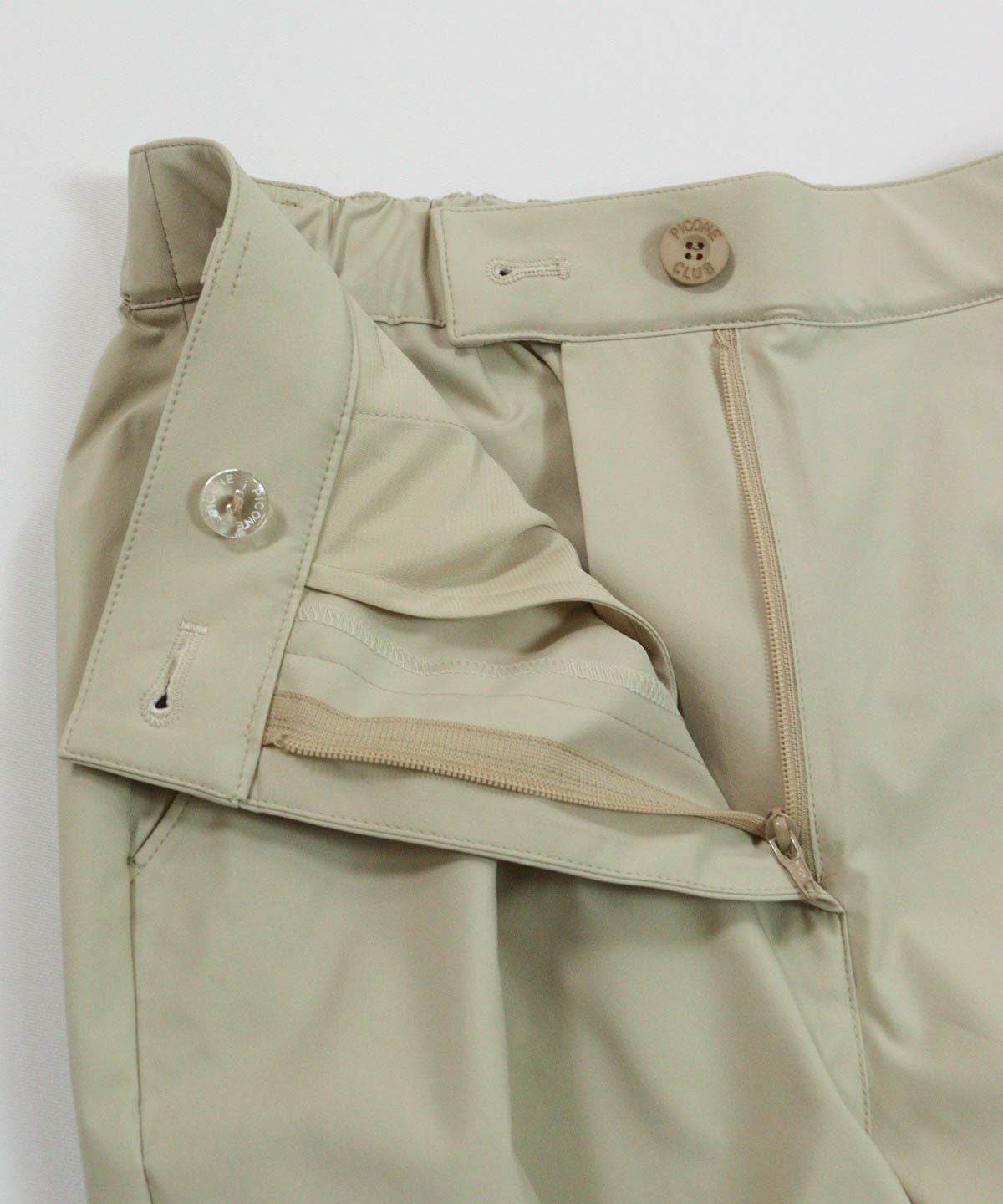 ファスナー部分（ベージュ）