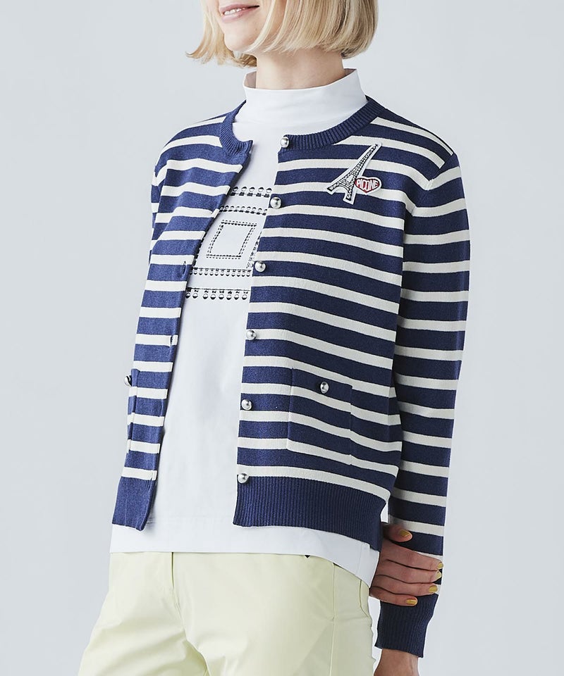 モデル着用画像（ネイビー）