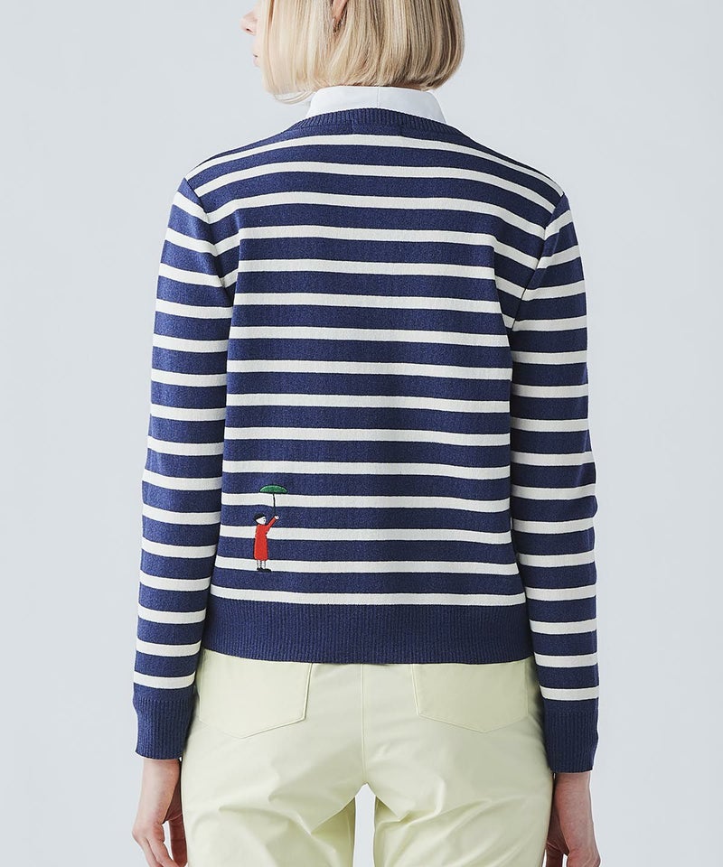 モデル着用画像（ネイビー）