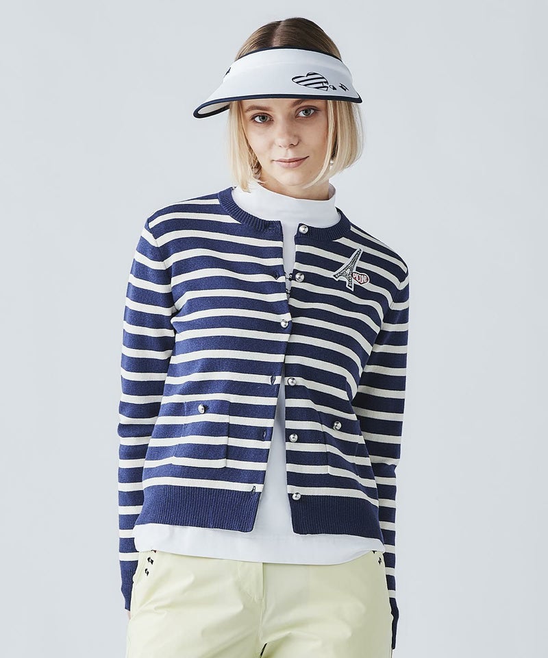 モデル着用画像（ネイビー）