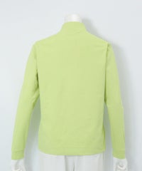 UV速乾ピコスクエア柄プルオーバー後（イエロー）